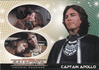 2006 Rittenhouse Battlestar Galactica: Colonial Warriors #4 Captain Apollo Front