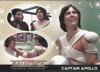 2006 Rittenhouse Battlestar Galactica: Colonial Warriors #7 Captain Apollo Front