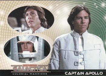 2006 Rittenhouse Battlestar Galactica: Colonial Warriors #8 Captain Apollo Front