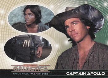 2006 Rittenhouse Battlestar Galactica: Colonial Warriors #9 Captain Apollo Front