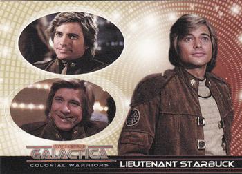 2006 Rittenhouse Battlestar Galactica: Colonial Warriors #10 Lieutenant Starbuck Front