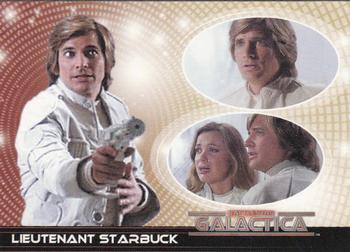 2006 Rittenhouse Battlestar Galactica: Colonial Warriors #15 Lieutenant Starbuck Front
