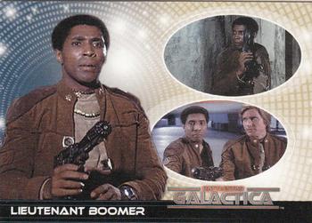 2006 Rittenhouse Battlestar Galactica: Colonial Warriors #22 Lieutenant Boomer Front