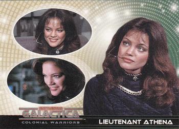 2006 Rittenhouse Battlestar Galactica: Colonial Warriors #38 Lieutenant Athena Front