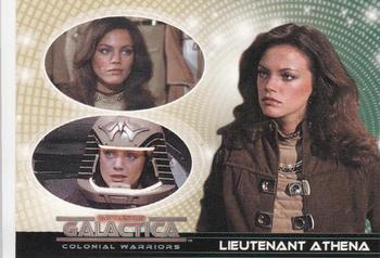2006 Rittenhouse Battlestar Galactica: Colonial Warriors #39 Lieutenant Athena Front