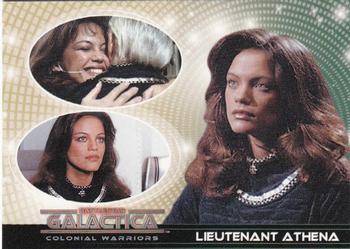 2006 Rittenhouse Battlestar Galactica: Colonial Warriors #42 Lieutenant Athena Front