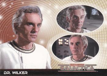 2006 Rittenhouse Battlestar Galactica: Colonial Warriors #52 Dr. Wilker Front