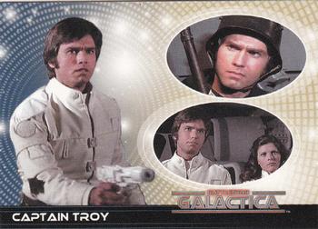 2006 Rittenhouse Battlestar Galactica: Colonial Warriors #60 Captain Troy Front