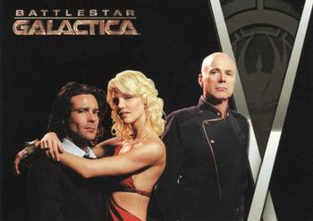 2006 Rittenhouse Battlestar Galactica Season One #1 Checklist [1-56] Front