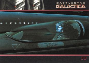 2006 Rittenhouse Battlestar Galactica Season One #9 Flying her Viper, Starbuck couldn't believe th Front