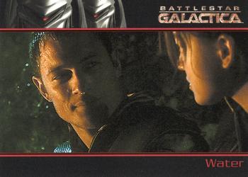 2006 Rittenhouse Battlestar Galactica Season One #15 On Caprica, Helo and Boomer discussed their pl Front
