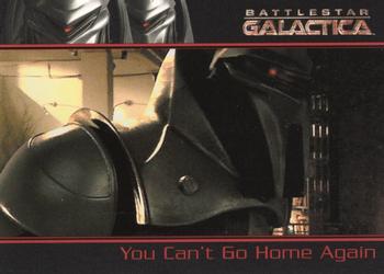2006 Rittenhouse Battlestar Galactica Season One #29 Dr. Baltar objected to the search for Starbuck Front