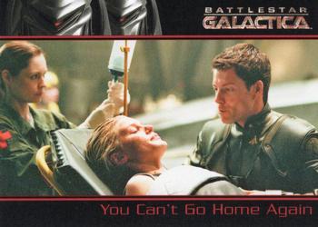 2006 Rittenhouse Battlestar Galactica Season One #33 Starbuck manipulated the Raider's tendons and Front