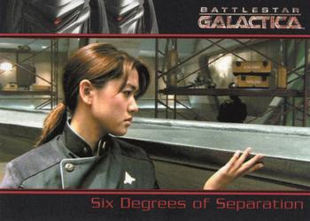 2006 Rittenhouse Battlestar Galactica Season One #43 Hard as he tried, Tyrol couldn't get the Cylon Front