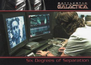 2006 Rittenhouse Battlestar Galactica Season One #44 The image on Gaeta's computer finally crystall Front