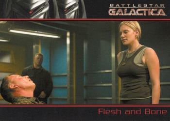 2006 Rittenhouse Battlestar Galactica Season One #47 Kara found Leoben praying. 