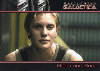 2006 Rittenhouse Battlestar Galactica Season One #49 The fleet had two hours to find Leoben's bomb. Front