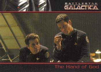 2006 Rittenhouse Battlestar Galactica Season One #61 Apollo could tell that Starbuck didn't think h Front
