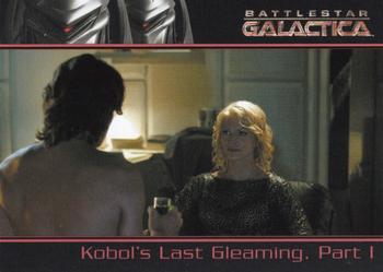 2006 Rittenhouse Battlestar Galactica Season One #71 Baltar didn't like knowing that he had been a Front