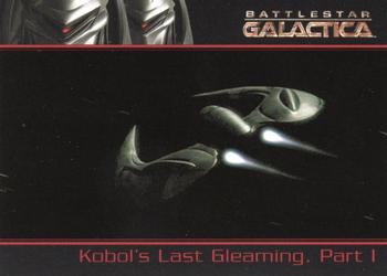 2006 Rittenhouse Battlestar Galactica Season One #75 President Roslin had a plan - one that might b Front