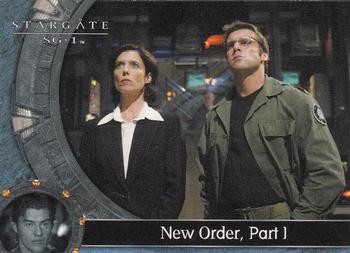 2006 Rittenhouse Stargate SG-1 Season 8 #5 At the SGC, a transmission arrives from Camul Front