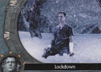 2006 Rittenhouse Stargate SG-1 Season 8 #12 SG-1 establishes security zones within the b Front