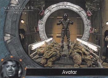 2006 Rittenhouse Stargate SG-1 Season 8 #19 A Kull Warrior has breached the gateroom, an Front