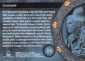 2006 Rittenhouse Stargate SG-1 Season 8 #26 SG-1 determines that Colson's lab must have Back