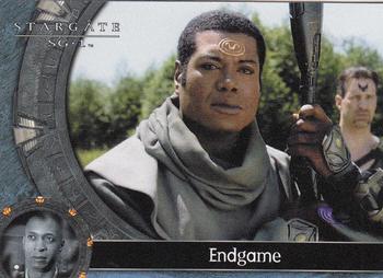 2006 Rittenhouse Stargate SG-1 Season 8 #32 Teal'c has been off-world meeting with Rebel Front