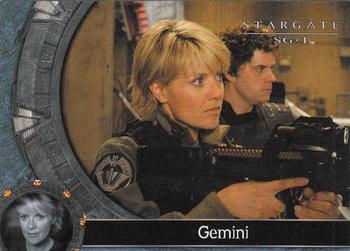 2006 Rittenhouse Stargate SG-1 Season 8 #34 The SGC receives an unscheduled off-world ga Front