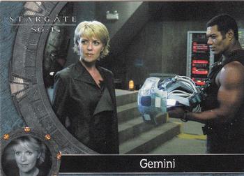 2006 Rittenhouse Stargate SG-1 Season 8 #35 At the Alpha Site, Teal'c and Carter meet th Front