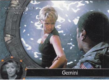 2006 Rittenhouse Stargate SG-1 Season 8 #36 As Fifth's ship approaches the Alpha Site, R Front