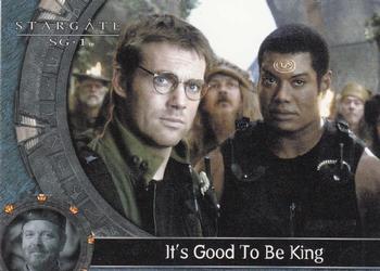 2006 Rittenhouse Stargate SG-1 Season 8 #40 SG-1 receives word that the System Lord Area Front