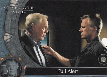 2006 Rittenhouse Stargate SG-1 Season 8 #43 O'Neill arrives at home to find ex-Vice Pres Front