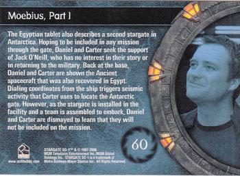 2006 Rittenhouse Stargate SG-1 Season 8 #60 The Egyptian tablet also describes a second Back