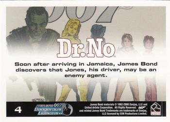 2006 Rittenhouse James Bond Dangerous Liaisons #4 Soon after arriving in Jamaica, James Bond dis Back