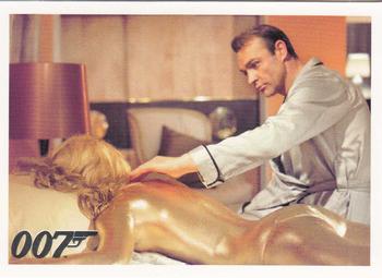 2006 Rittenhouse James Bond Dangerous Liaisons #18 After being knocked unconscious, James Bond w Front