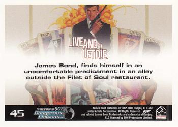 2006 Rittenhouse James Bond Dangerous Liaisons #45 James Bond, finds himself in an uncomfortable Back