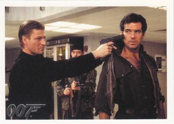2006 Rittenhouse James Bond Dangerous Liaisons #91 alec Trevelyan captures James Bond, while Nat Front