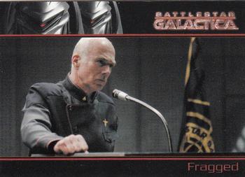 2007 Rittenhouse Battlestar Galactica Season Two #10 As Dr. Cottle works to save Adama's life, Ti Front