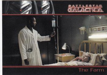 2007 Rittenhouse Battlestar Galactica Season Two #17 President Roslin decides she must play the r Front