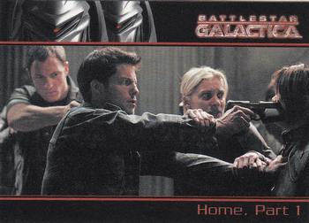 2007 Rittenhouse Battlestar Galactica Season Two #20 Roslin orders Sharon to be put to death, but Front