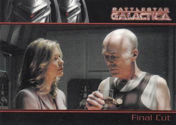 2007 Rittenhouse Battlestar Galactica Season Two #25 Criticism of the military reached a fever pi Front