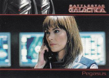 2007 Rittenhouse Battlestar Galactica Season Two #33 Lt. Thome, the chief interrogator from Pegas Front
