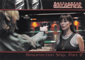 2007 Rittenhouse Battlestar Galactica Season Two #39 As the battle to destroy the Cylons' 