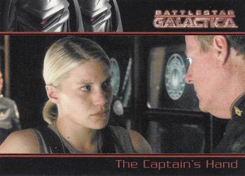 2007 Rittenhouse Battlestar Galactica Season Two #53 Ratcheting up the tension aboard the Pegasus Front