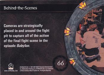 2007 Rittenhouse Stargate SG-1 Season 9 #66 Cameras are strategically placed in and around Back