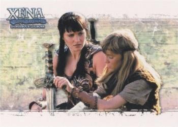 2007 Rittenhouse Xena Dangerous Liasons #18 For Xena, giving up her son Solan may have bee Front
