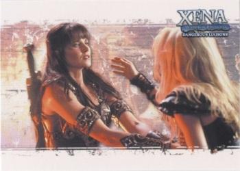 2007 Rittenhouse Xena Dangerous Liasons #35 Immortal and with god-like powers, Callisto re Front
