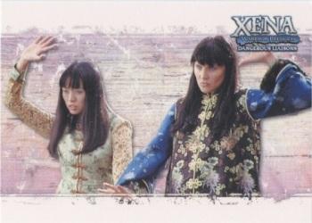 2007 Rittenhouse Xena Dangerous Liasons #54 The daughter of Lao Ma, K'ao Hsin, and Xena us Front